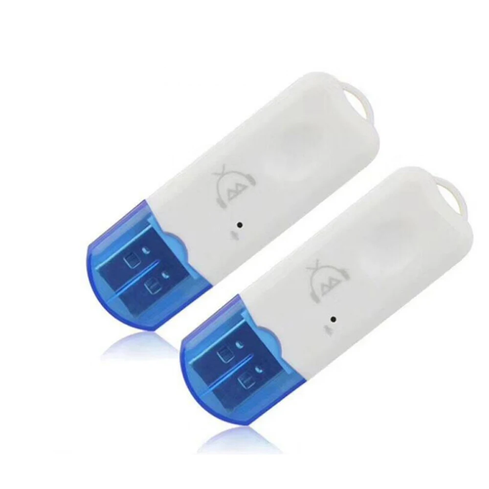 USB Bluetooth Uyumlu Stereo Müzik Alıcısı Kablosuz Ses Adaptörü Dongle Kiti İçin Mikrofon İle Hoparlör Telefon Araba