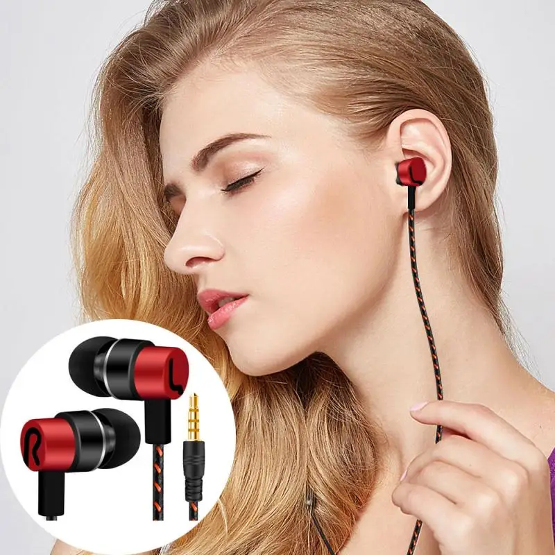 Kablolu kulak içi kulaklık Oyun Kulaklık Spor 3.5 mm Fiş HiFi iphone için kulaklık Samsung Xiaomi Kulaklık Fone De Ouvido