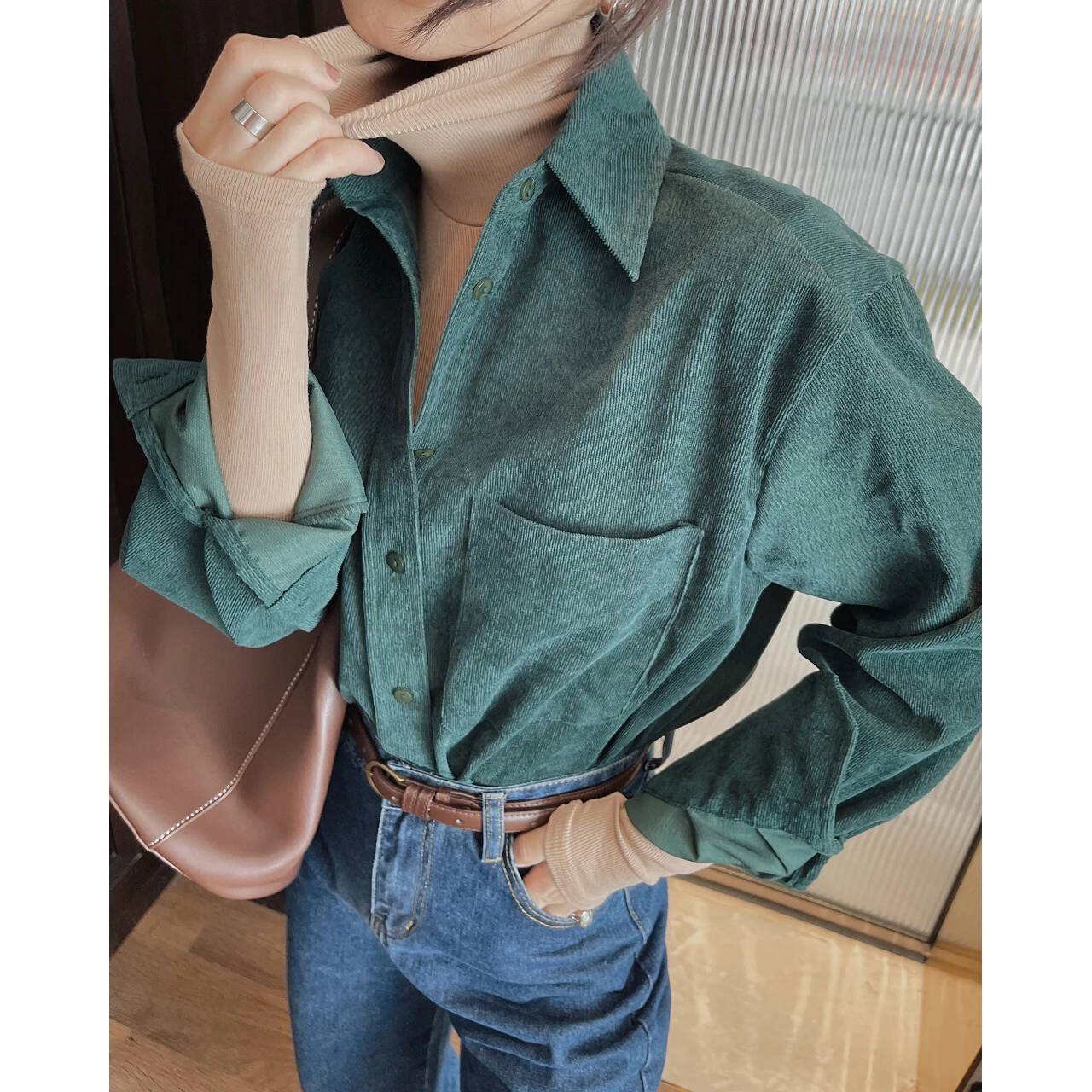 2022 Kadın Za Oem Kadife Bluz Gömlek Elbise Moda Üst Zarif Vintage Sonbahar Kış Yeni Koleksiyon Y2k Kore Streetwear