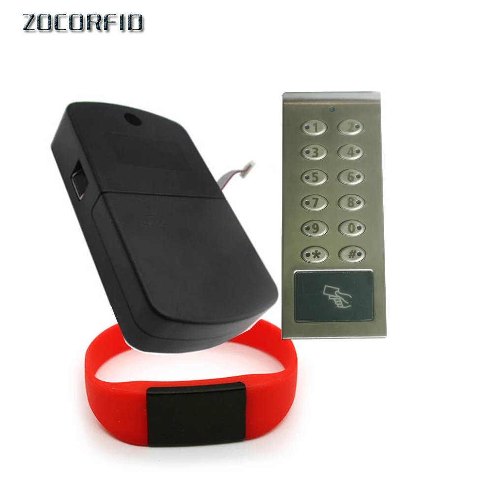 EM RFID Akıllı şifreli kilit depolama dolapları elektronik kilit çekmece dosya dolabı elektromanyetik kilit dolap kapağı kilidi
