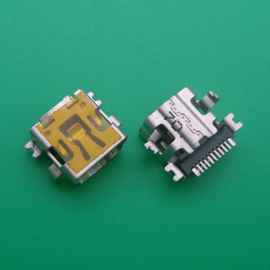 50 adet 11PİN Mini USB jack B Tipi Dişi SMT SMD soketli konnektör şarj portu MP3 MP4 Onarım Parçaları
