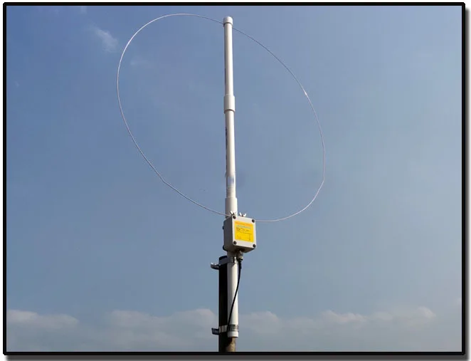 2022 Yeni Sürüm K180WLA 0.1 M-180MHz Aktif Döngü Geniş Bant Alıcı Anten Kiti SDR Radyo K-180
