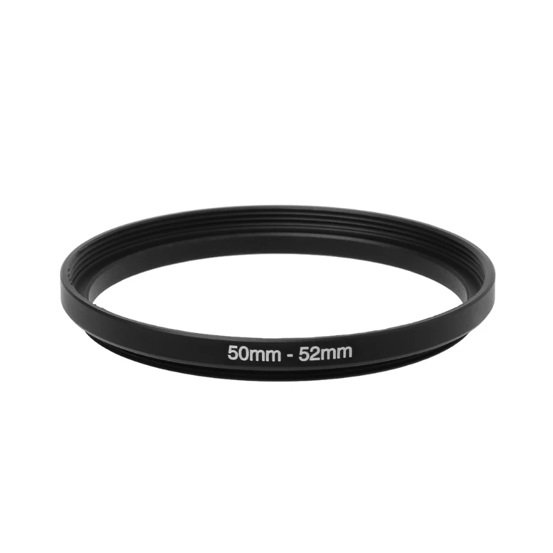 50mm 52mm Filtre Lens Adım Kadar Canon Nikon Kamera Aksesuarları Araçlar için Yüzük Adaptörü Metal 