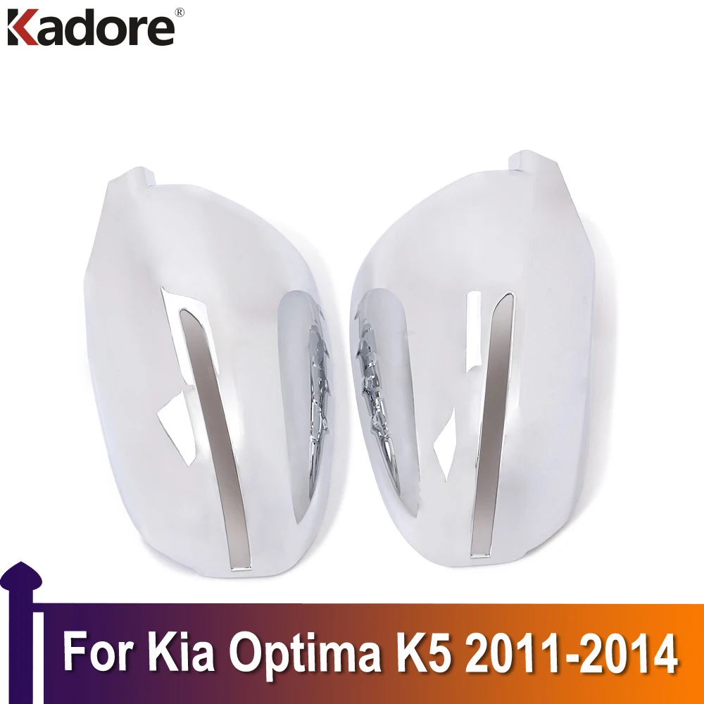 KİA K5 Optima 2011 2012 2013 2014 Krom Yan Kapı Dikiz Aynası Kapağı Dış Aksesuarları Araba Styling