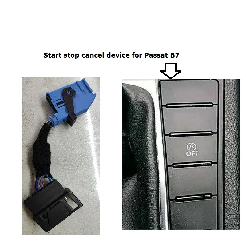 Otomatik start / stop start / stop hazine varsayılan yakın bellek modülü modu VW Passat B7 Aksesuarları 0