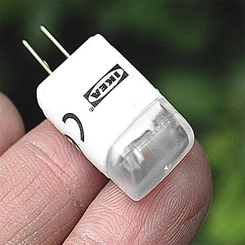 2 ADET G4 8V-36V 1.1 W LED lamba yuvası Mini LED Ampul Spot Aydınlatma Yerine Enerji tasarruflu Lambalar Kristal Lamba Plug-in 12V 24V