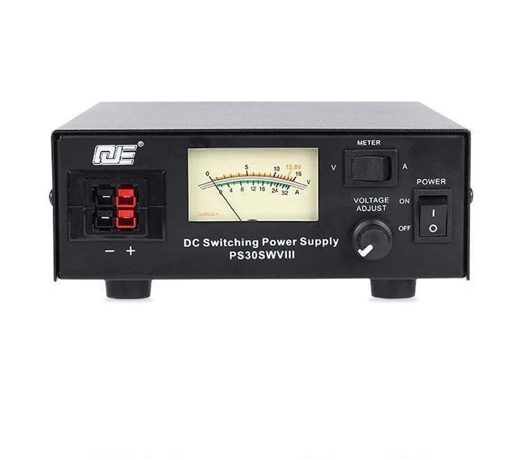 Orijinal QJE PS30SWVIII 110 V/220 V Anahtarlama Güç Kaynağı DC Stabilize Güç Kaynağı 13.8 V 30A Araba Radyoları İçin Vericiler