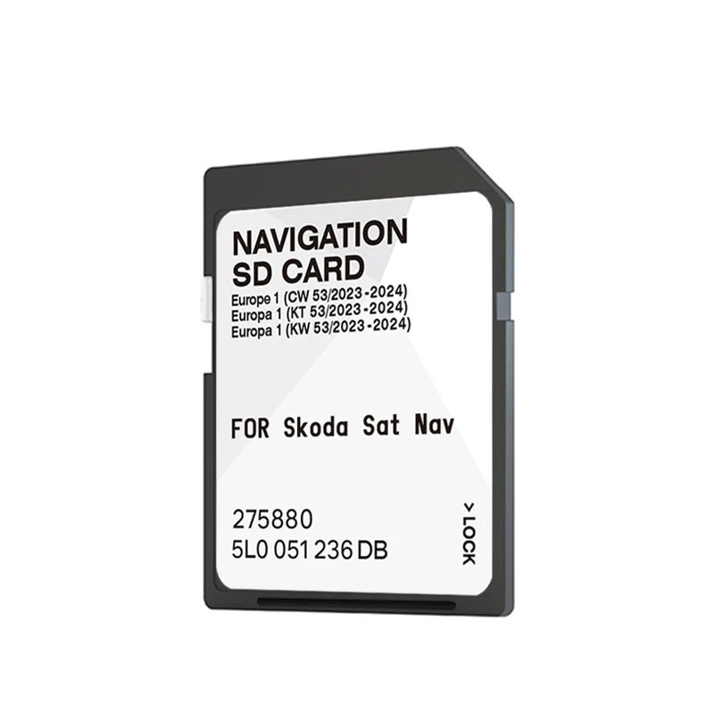 A1 2023-2024 Octavia III (5E) Navigasyon SD Kart 32GB Avrupa İNGİLTERE Haritası GPS Ücretsiz Kargo İle 2