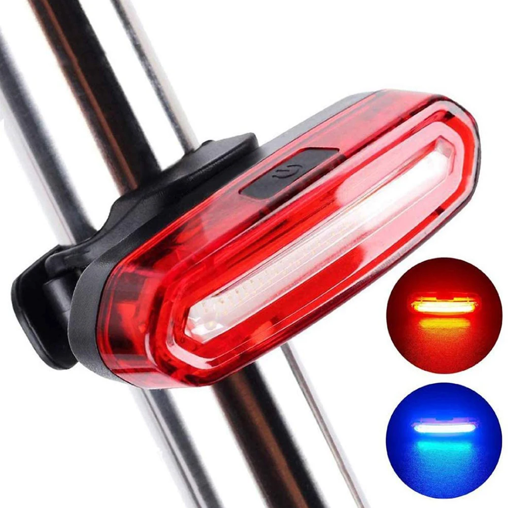 Dayanıklı Bisiklet Arka Lambası Usta Üretim dağ bisikleti Arka Aydınlatma USB Şarj Edilebilir Gece Bisiklet Bisiklet Kuyruk Lambası 1