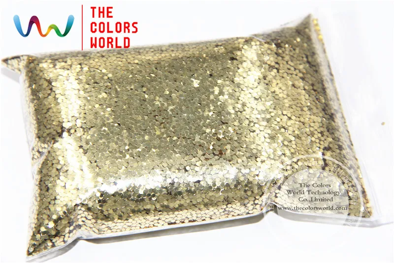 TCM0206 Nokta şekli Parlak Lapis Altın Yağmurlama 1.0 MM Renk Glitter Metalik Renkler Pulları Sanat ve Tırnak dekorasyon için DIY