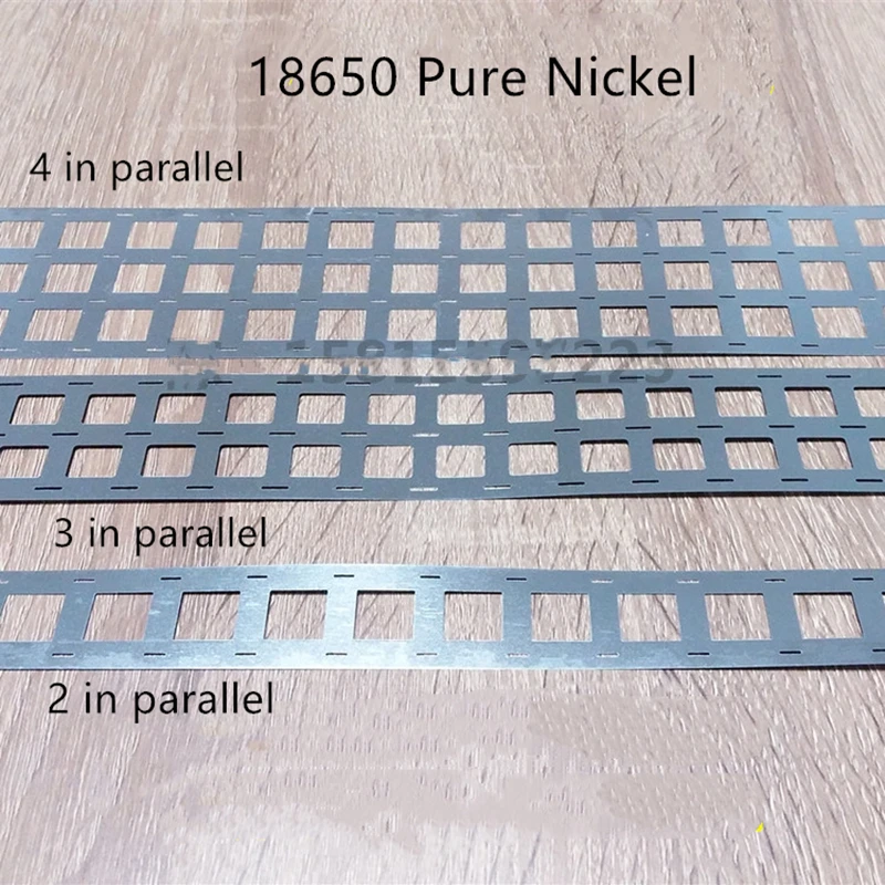Saf nikel levha 18650 lityum pil nokta kaynak bağlantı sac delme saf nikel şerit kalınlığı 0.15 / 0.2 mm