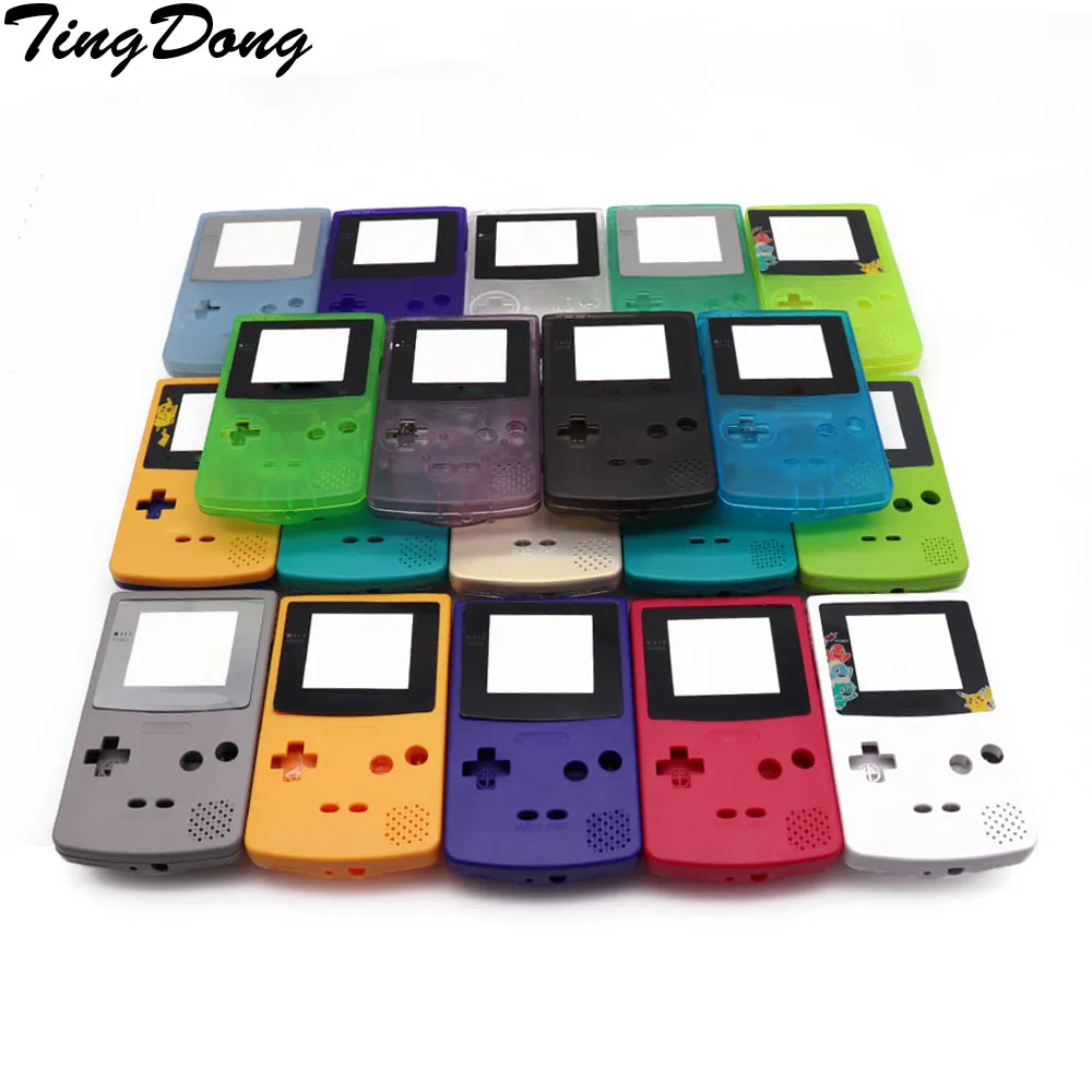 TingDong 1 adet Konut Kabuk Kapak Nintendo GameBoy Renk GBC Konut Case Paketi