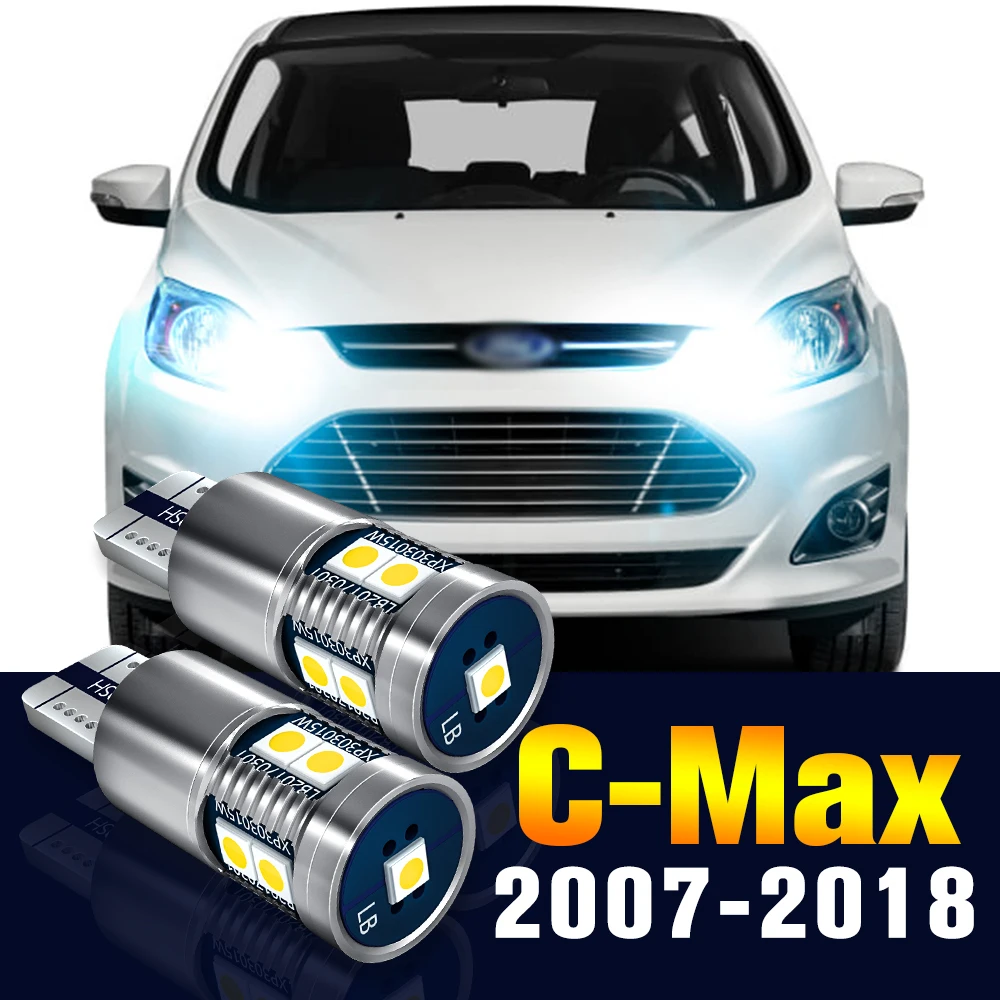 2 adet LED park lambası Ampul Park Lambası Ford C-Max C Max CMax 1 2 2007-2018 2011 2012 2013 2014 2015 2016 Aksesuarları