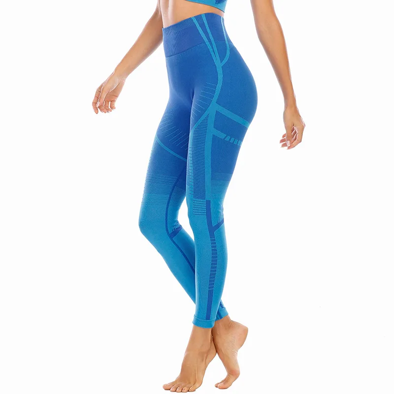 Yüksek Bel Yoga Pantolon kadın Sıkı Yüksek Bel Şeftali Kalça Dış Giyim Kalça Kaldırma Spor fitness pantolonları Yoga Giysileri Kadın 1