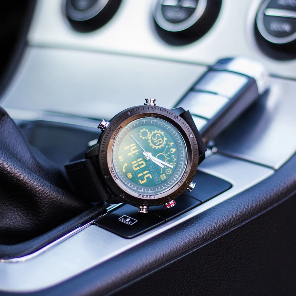 NX02 Spor Aktivite Tracker Kalori Adımsayar Smartwatch Kronometre Çağrı SMS Hatırlatma 33-ay Bekleme Süresi akıllı saat 1