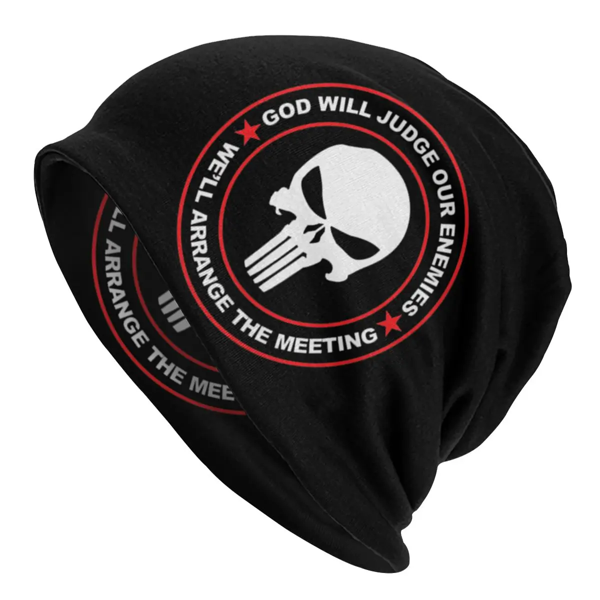 Punisher Kafatası Skullies bere Serin Açık Erkek Kadın Kapaklar Bahar Termal Elastik Kaput Örme Şapka