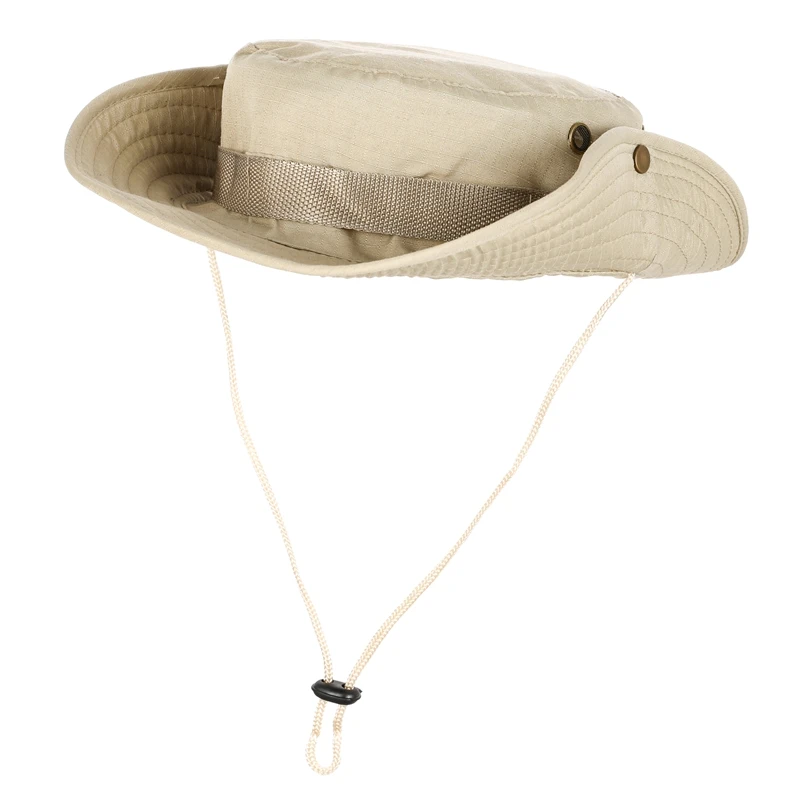 Amy Yeşil Kova Şapka Açık Erkekler Balıkçılık Avcılık Askeri Safari Boonie Şapka Panama Pamuk Unisex Kadın Yaz Bob Güneş Camo Şapka