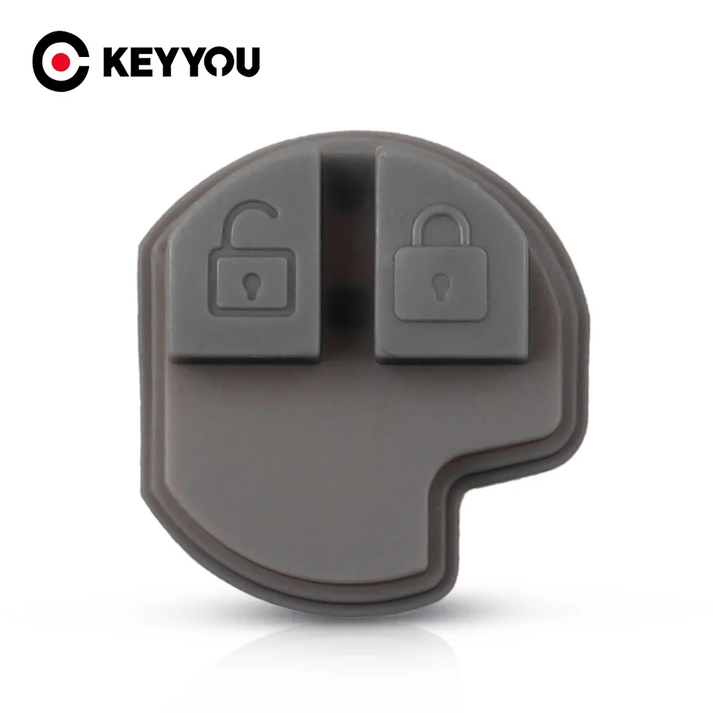 KEYYOU 2 Düğmeler Uzaktan Araba Anahtarı Silikon Kauçuk düğme pedi Suzuki Anahtar Swift Grand Vitara SX4 Liana Aerio Jimn Oto Anahtar