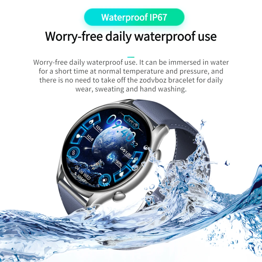 2022 Moda akıllı saat Kadınlar Özel Arama HD Arama Spor Saatler Erkekler nabız monitörü Su Geçirmez Smartwatch Android IOS İçin 5
