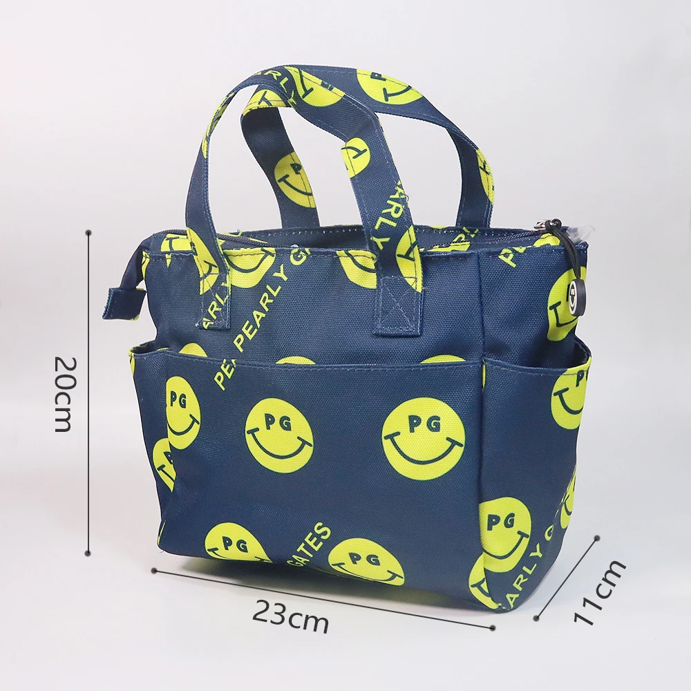 2022 yeni golf çantası moda bayan saklama çantası aşınmaya dayanıklı kanvas tote çanta 골프 토트백 3