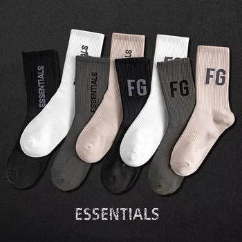 Essentials Çorap 1 Pairs Moda Los Angeles Essentials spor çorapları Dört Mevsim Genel Nefes Çorap Unisex Kalın Çorap