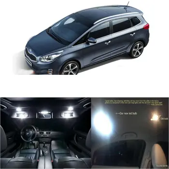 LED iç araba ışıkları kia yeni carens sunroof oda dome harita okuma ayak kapı lambası hata ücretsiz 5 adet