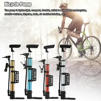 Taşınabilir Bisiklet Pompası Yüksek basınçlı Pompalama Bisiklet Mini hava pompası Şişirme Bisiklet Aksesuar İçin Açık Bisiklet MTB bisiklet lastiği