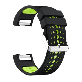 Saat kayışı Silikon çift renk nefes yumuşak bilek bandı Fitbit Şarj 2 için spor saat kayışı Yeni yedek bilezik Kemer 2