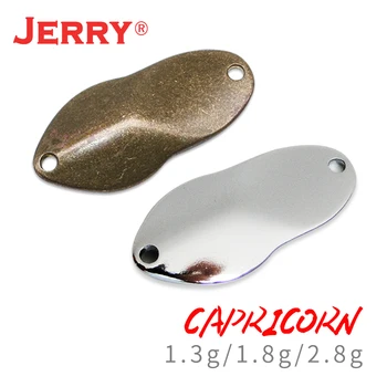 Jerry 50 adet 1,5 g 2g 3g Pirinç Boyasız Metal Yem Balıkçılık Lures Mikro Alan Alabalık Kaşık Ultralight Baubles