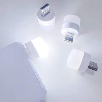 USB Mini Kitap İşık Okuma Lambası Mini Taşınabilir LED Gece Lambası Uyku Lambası PC Laptop Notebook için