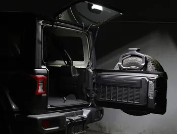 Sansour Araba Bagaj Kapağı cam kaldırma kapı ışık Led lamba Jeep Wrangler TJ JK JL 1997-2022 Arka kuyruk bagaj lambası araba aksesuarları 3