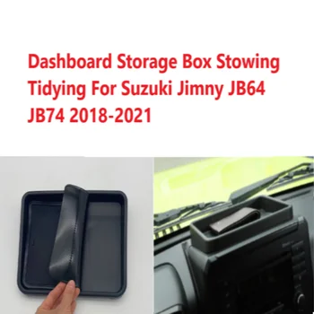Pano saklama kutusu Stowing Tidying Suzuki Jimny İçin JB64 JB74 2018-2021 Konsol İç Aksesuarları