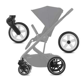 Bebek arabası tekerleği Her Uyumlu Cybex Priam Bailos S Mios Melio Eezy Arabası Ön Veya Arka Tekerlek Rulman Arabası Aksesuarları