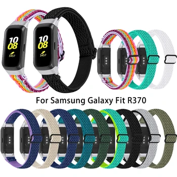 Elastik Bilezik Band samsung galaxy fit İçin sm r370 Kayış Naylon Kumaş Bileklik Correa Samsung Galaxy fit İçin R370 aksesuarları