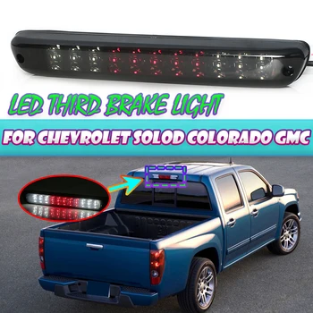 Araba 3RD Yüksek Üçüncü Fren Lambası LED Kuyruk Stop Lambası İçin Chevrolet Solod Colorado GMC 2004 2005 2006 2007 2008 2009-2012