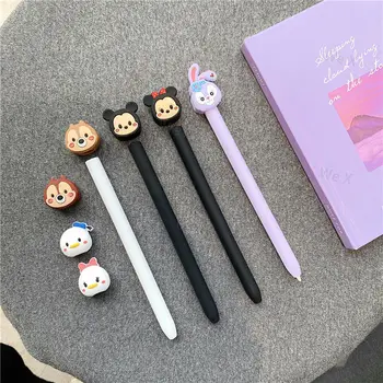 Disney Mickey Minnie Yumuşak Silikon Kılıflar Apple Kalem için 1 2 Gen Durumda Tablet Dokunmatik Kalem Stylus Kapak Anti-sonbahar Elma Kalem