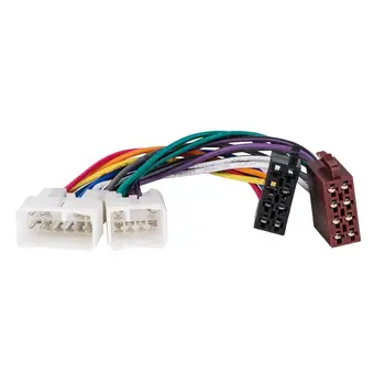 Araba Kablo Demeti Adaptörü / ISO Stereo Tel Kablo fiş Konnektörü Kolay Kurulum