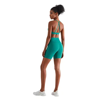 Tayt Spor Kadın Spor Yüksek Bel Kabarcık Popo Lulu Yoga Pantolon Sıkı Egzersiz Dikişsiz Spor Giyim Ganimet Tayt