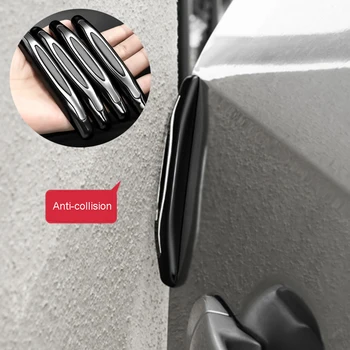 Hyundai Palisade 2022 için 2023 2024 Aksesuarları Araba Vücut Anti-çarpışma Trim Kapı Kenar Anti-scratch Koruma Şerit Sticker