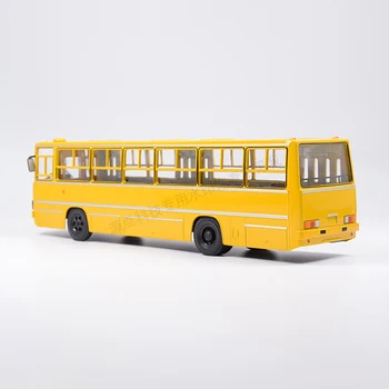 1: 43 Rus Büyük şehir otobüsü Alaşım Otobüs Modeli IKARUS-260 Yüksek Taklit Çift Gezi Otobüsü Oyuncak Araba Alaşım Otobüs Suburban 3