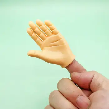 Karikatür Komik Parmak Eller Ve Parmak Ayak Seti Yaratıcı parmak oyuncakları Hediye Etrafında Oyuncak Modeli Unzip El Oyuncakları Küçük Salon O0M2
