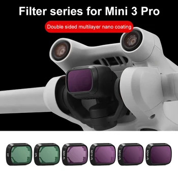 Kamera Lens Filtre DJI Mini 3 Pro UV CPL ND8 ND16 ND32 ND64 ND / PL Filtreler Kiti DJI Mini 3 Pro Drone için Filtreler Aksesuarları