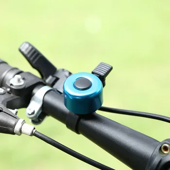 2 adet Evrensel Yüksek Sesle MTB Bisiklet Çan Bisiklet Gidon zil Güvenlik uyarı alarmı Boynuz Bisiklet Aksesuarları
