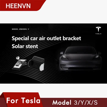Heenvn Yeni 2021 Tesla Modeli 3 Y Araba Aksesuarları Montaj Sabit Klip Güvenlik cep telefonu tutucu Standı Model Üç İç