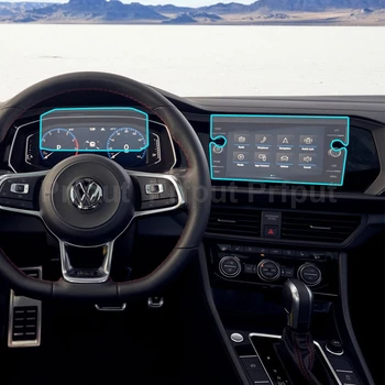 Araba Navigasyon Temperli Cam LCD Ekran koruyucu film Sticker Guard Volkswagen Jetta SEL 2019 2020 2021 Pano