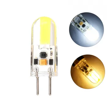 Dimmble GY6. 35 COB LED ampul 6 W AC / DC 12 V mısır ışık LED spot ışık lambası 12 V 5 W COB lamba epstar çip lamba Spot LED ışık