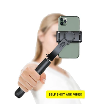 Çok fonksiyonlu Cep Telefonu Sabitleyici Anti-shake El Gimbal Çekim Canlı Tripod Çok fonksiyonlu Selfie Sopa Akıllı Telefon