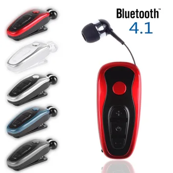 Q7 kablosuz bluetooth-compatible4. 1 Kulaklık Titreşimli Aşınma Klip Kulaklık Bluetooth uyumlu Kablosuz Kulaklık Kulaklık Mic İle
