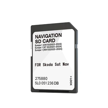 A1 2023-2024 Octavia III (5E) Navigasyon SD Kart 32GB Avrupa İNGİLTERE Haritası GPS Ücretsiz Kargo İle 2