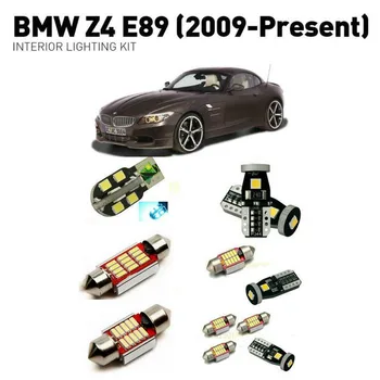 Led iç aydınlatma BMW z4 E89 2009 + 7 adet Led arabalar için ışıklar aydınlatma kiti otomotiv ampuller Canbus Hata Ücretsiz